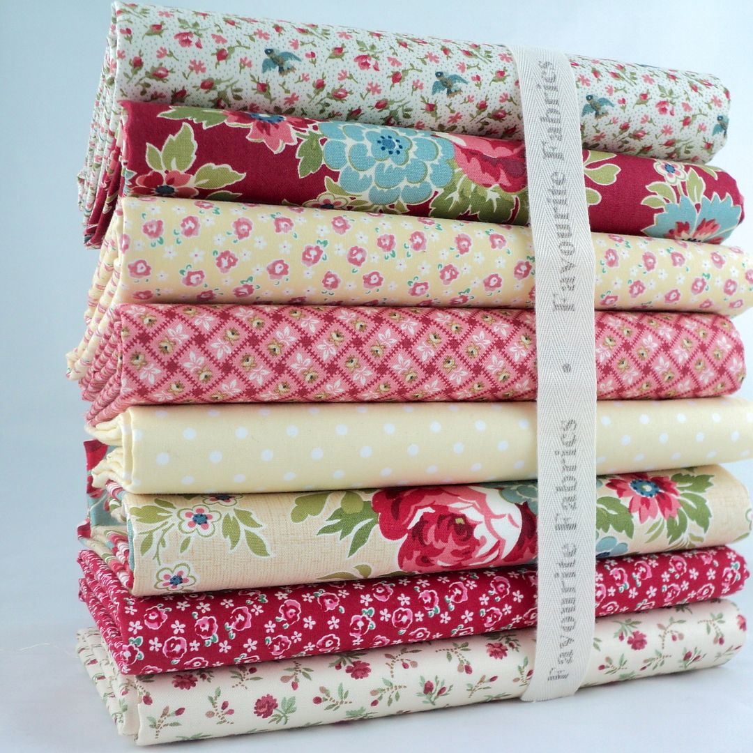 FQ BUNDLES SPRING FLORAL 100 COTTON FABRIC bundle remnants eBay